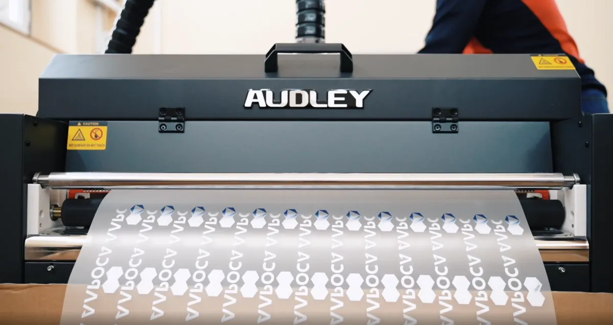Термотрансферный принтер AUDLEY для нанесения логотипов